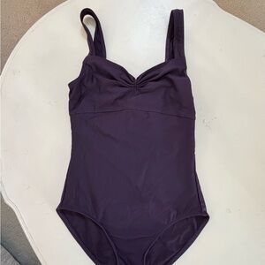 Wear Moi Faustine Leotard, Plum Small